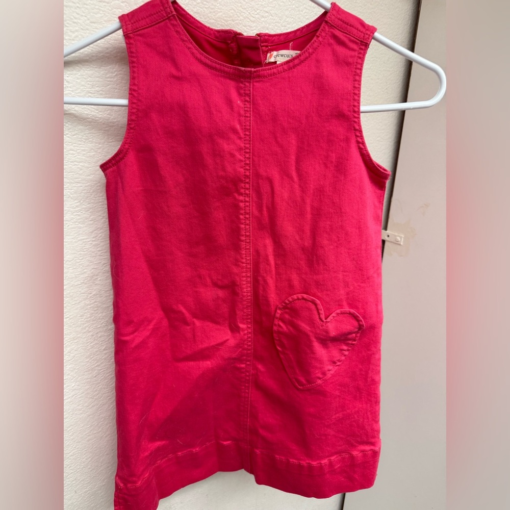 Jcrew Crew cuts adorable jumper with heart pocket - Picture 1 of 4
